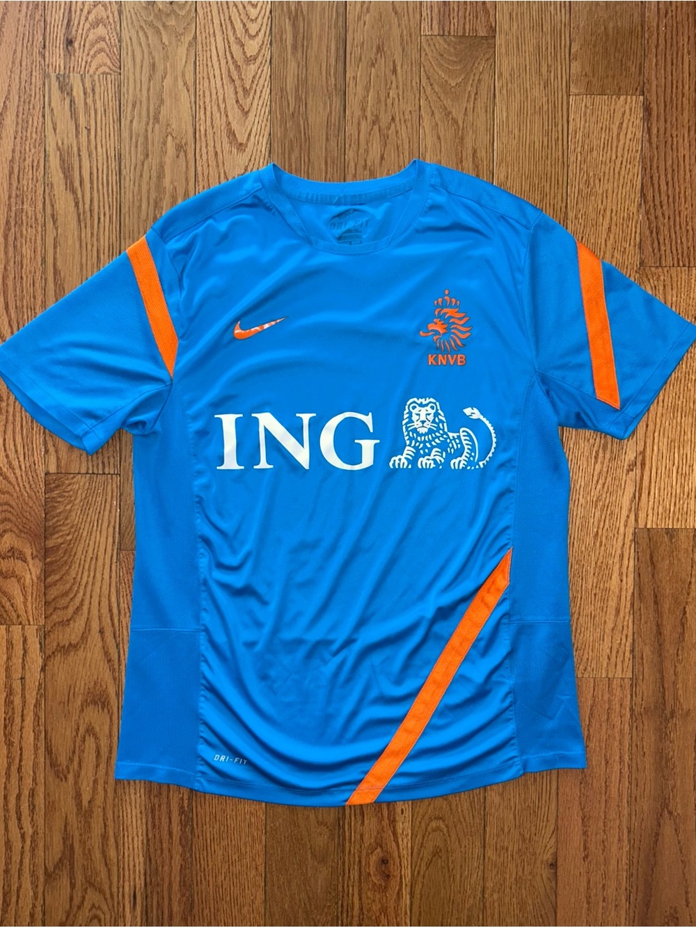 Netherlands ING 2014 WC Nike Training Jersey Size Large